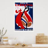 Habana Carnaval Havana Carnival 1942 Poster (Keuken)