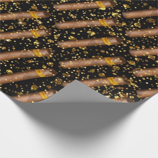 Habana Cigar Luxury Vip Cuban Gold Cadeaupapier (Hoek)