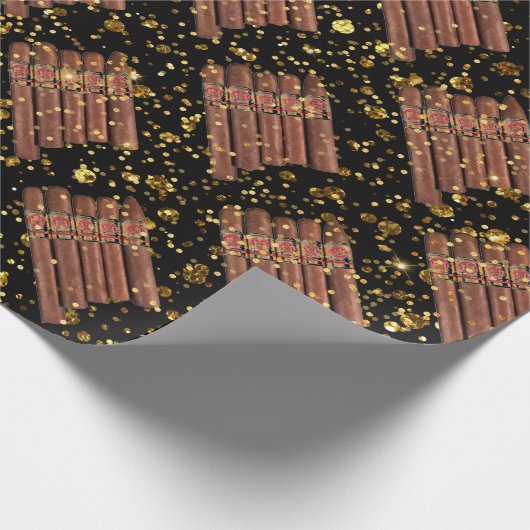 Habana Cigar Luxury Vip Cuban Gold Cadeaupapier (Hoek)