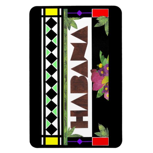 HABANA Glas in lood Impression Magneet (Verticaal)