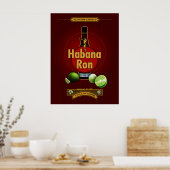 Habana Ron Poster (Keuken)