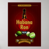 Habana Ron Poster (Voorkant)