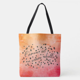 Habanera l'amour est un oiseau rebelle waterverf tote bag