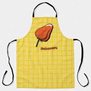 Habanero Chili Pepper All-Over Print Schort