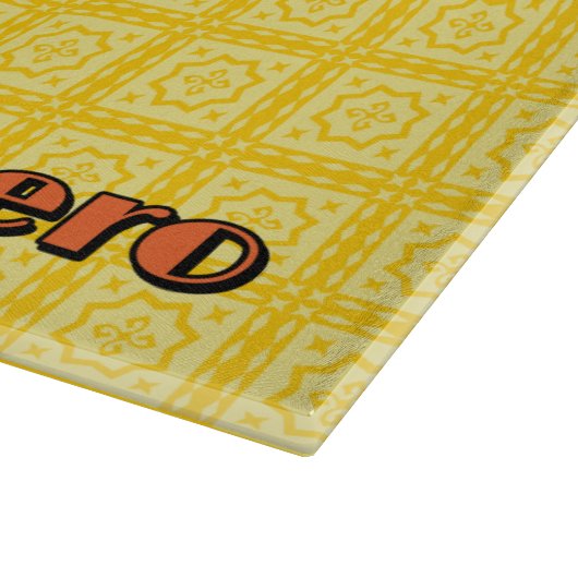 Habanero Chili Pepper Cutting Board Snijplank (Hoek)