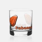 Habanero Chilipeper Whisky Glas (Achterkant)