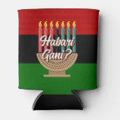 HABARI GANI Kwanzaa Blikjeskoeler (Voorkant)