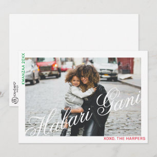 Habari Gani Kwanzaa Card Kaart