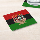 HABARI GANI Kwanzaa Kartonnen Onderzetters (Schuin)