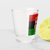 HABARI GANI Kwanzaa Shot Glas (Links)