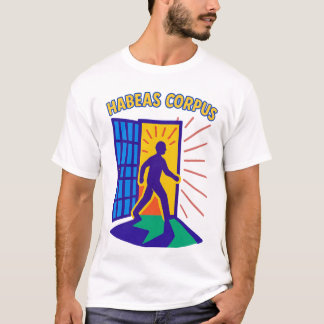 Habeas Corpus: Vrijheid in beweging T-shirt