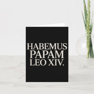Habemus Papam Leo XIV. paus Kaart