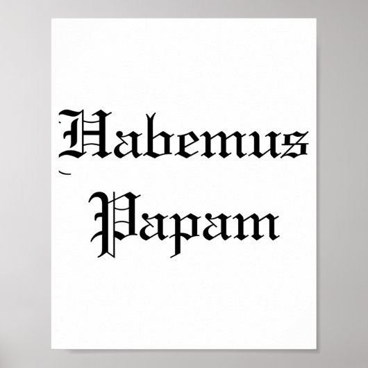 Habemus Papam Nieuw Pe Poster (Voorkant)