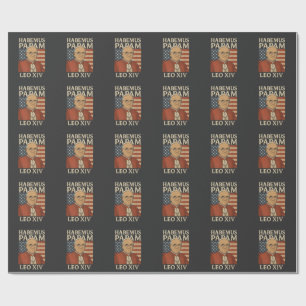 Habemus papam Paus Leo XIV Christelijke Kerk Cadeaupapier