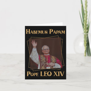 Habemus Papam, Paus Leo XIV Kaart