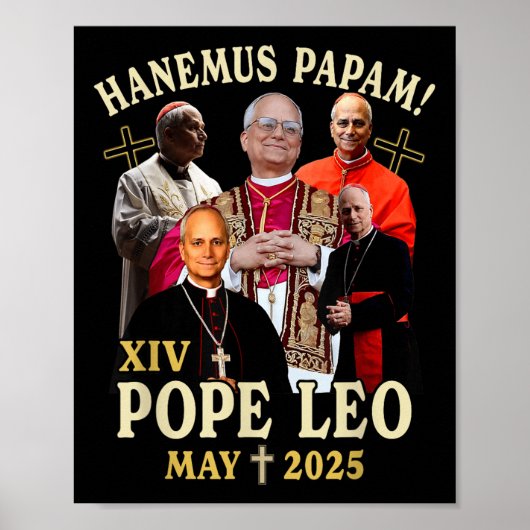 Habemus Papam Pope Leo Robert Prevost Pope Poster (Voorkant)