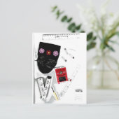 Haberdashery Briefkaart (Staand voorkant)