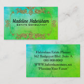 Habersham Elegant uit het verleden Visitekaartje (Voorkant / Achterkant)