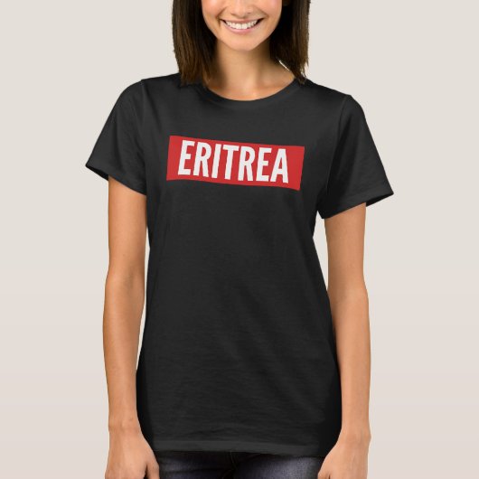 Habesha Eritrea Proud  Idea T-shirt (Voorkant)
