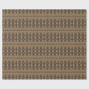 Habesha Tibeb Geometrisch Patroon Cadeaupapier