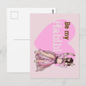 Habibi belly dancer briefkaart (Voorkant / Achterkant)