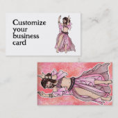 Habibi Belly Dancer Visitekaartjes (Voorkant / Achterkant)