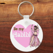 Habibi-buikdanseres Sleutelhanger (Voorkant)