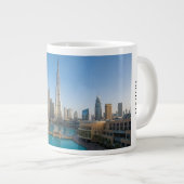Habibi Come To Dubai Travel Souvenir Personalised Grote Koffiekop (Voorkant rechts)