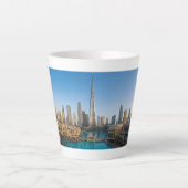 Habibi Come To Dubai Travel Souvenir Personalised Latte Mok (Voorkant)