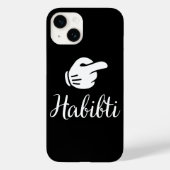 Habibi en Habibi Arab Couple Matching Case-Mate iPhone Case (Achterkant)