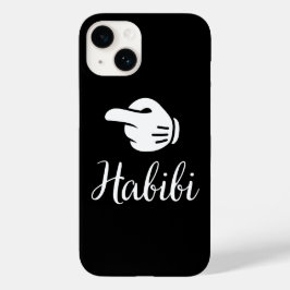 Habibi en Habibi Arab Couple Matching Hoesje-Mate  Case-Mate iPhone 14 Hoesje