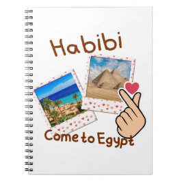 Habibi Kom naar Egypte Notitieboek