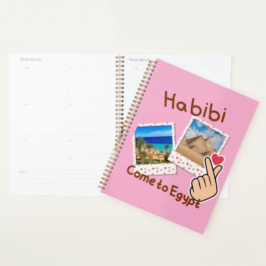 Habibi Kom naar Egypte Planner (Display)