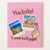 Habibi Kom naar Egypte Planner (Achterkant)