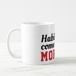 Habibi kom naar Marokko vlag rode groene ster Koffiemok