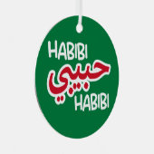 Habibi Metalen Ornament (Voorkant Rechts)
