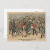 Habibullah Kahn Emir van Afghanistan Briefkaart (Voorkant / Achterkant)