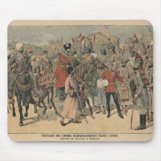 Habibullah Kahn Emir van Afghanistan Muismat (Voorkant)