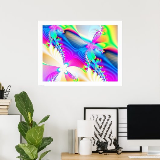 Habiscus Poster (Thuiskantoor)