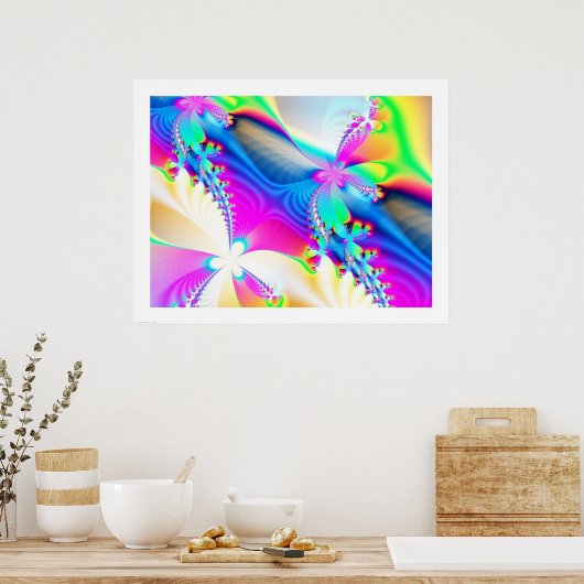 Habiscus Poster (Keuken)