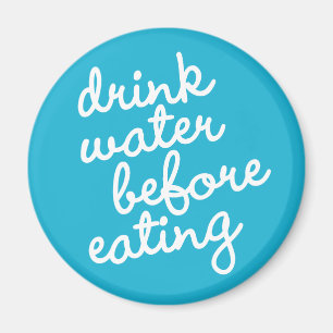Habit #16 - Drink water voor het eten Magneet