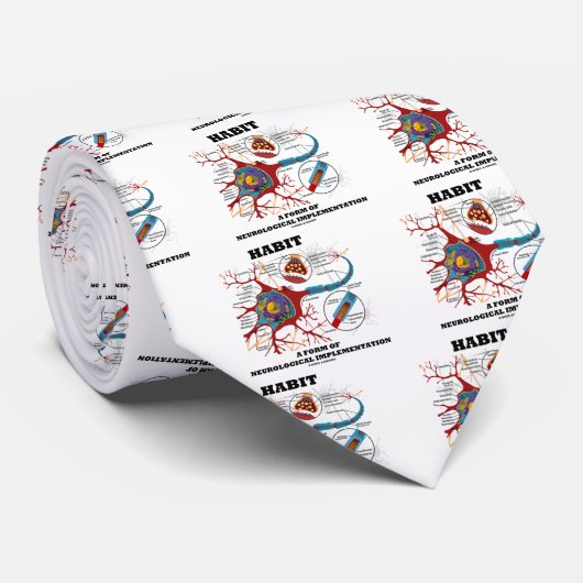 Habit een vorm van neurologische implementatie Neu Stropdas (Opgerold)