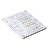 Habit Tracker Notitieblok (Schuin)