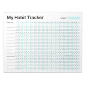 Habit Tracker Notitieblok (Voorkant)