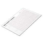 Habit Tracker Notitieblok (Schuin)