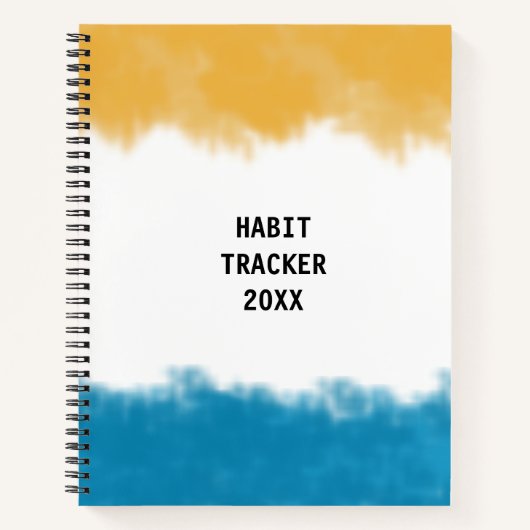 Habit Tracker Notitieboek (Voorkant)