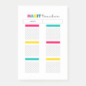 Habit Tracker Planner Journal Post-it® Notes (Voorkant)
