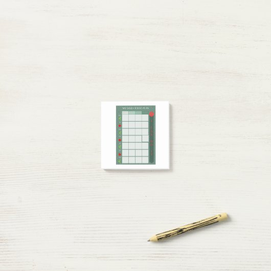 Habit Tracker Planner Notitieblok Gewichtsverlies  Post-it® Notes (Op bureau)