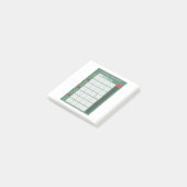 Habit Tracker Planner Notitieblok Gewichtsverlies  Post-it® Notes (Schuin)