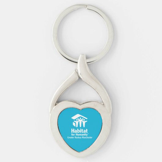 Habitat GNM logo sleutelhanger (Voorkant)